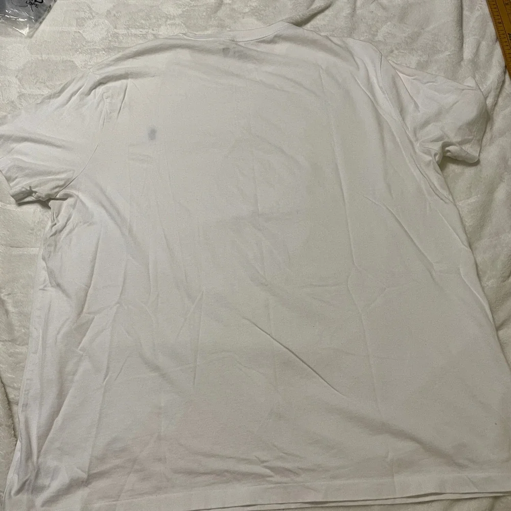 Polo Ralph Lauren T-Shirt Men 3XB White Pony Logo Short Sleeve Big & Tall Cotton